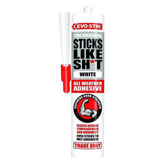 Evo-Stik Sticks Like All Weather Adhesive White 290ml