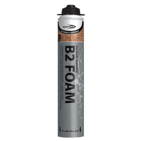 Bond It B2 Expanding PU Gun Grade Foam Beige 750ml