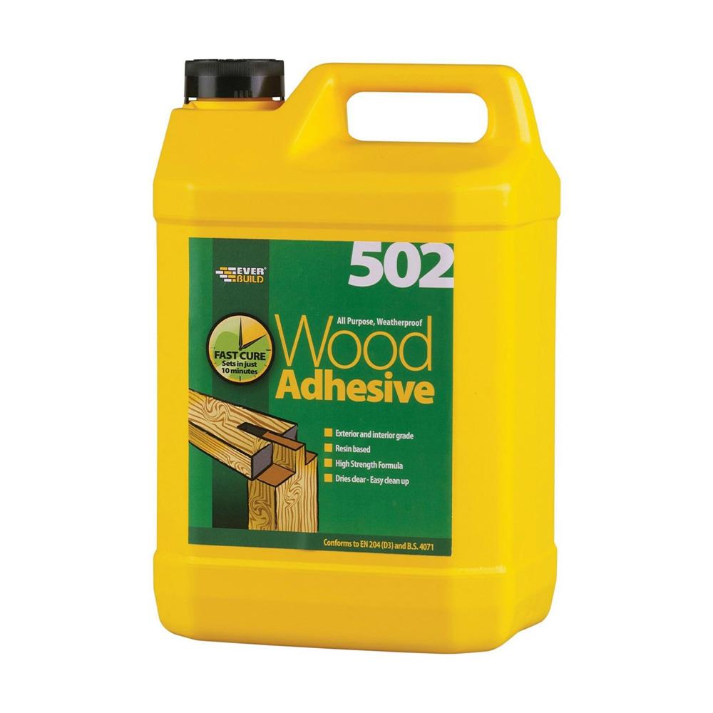 Everbuild 502 Wood Adhesive 5 Litres