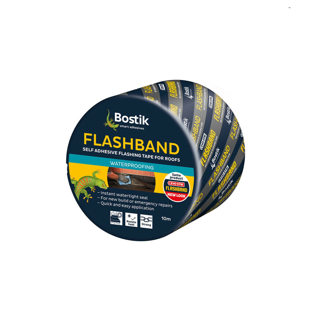 Bostik Flashband Self Adhesive Flashing Tape - Grey 10m