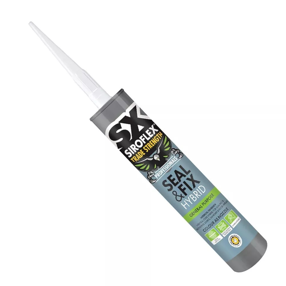 Siroflex Seal & Fix Hybrid Adhesive & Sealant - White 290ml