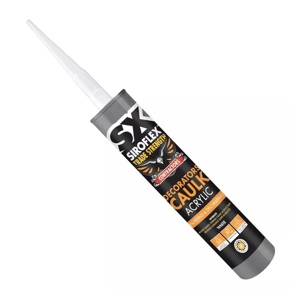 Siroflex Trade Acrylic Decorators Caulk - 300ml