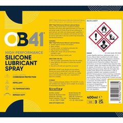 OB41 Silicone Lubricant Spray - 400ml