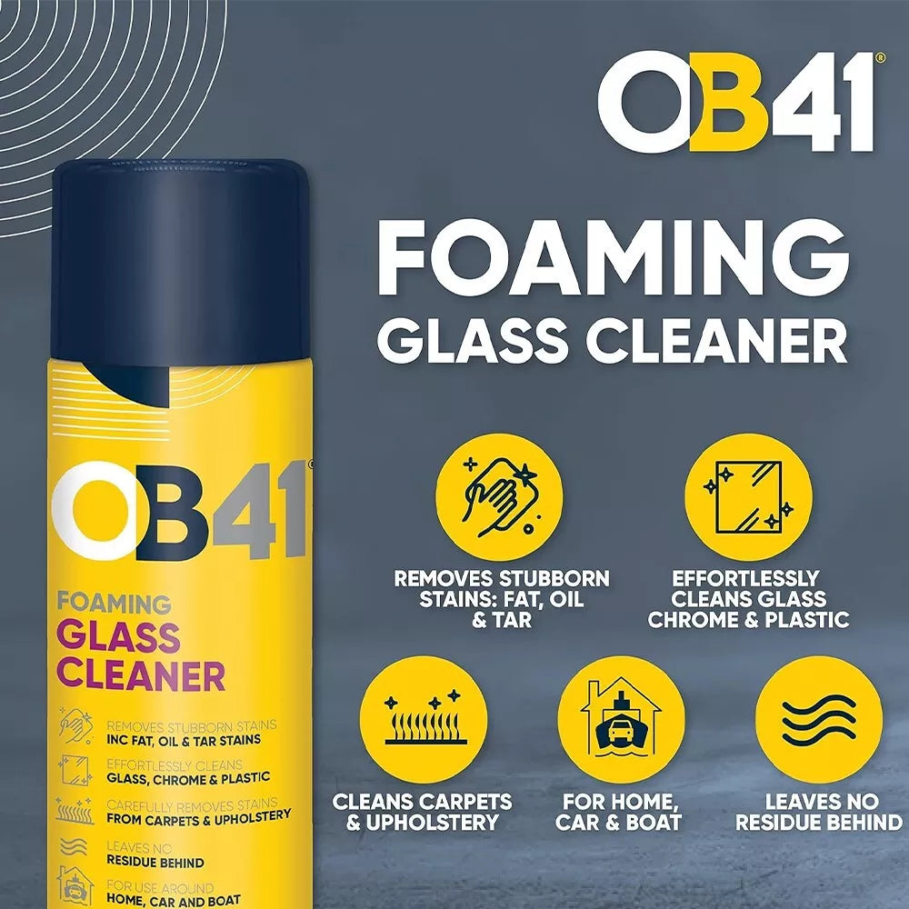 OB41 Foaming Glass Cleaner