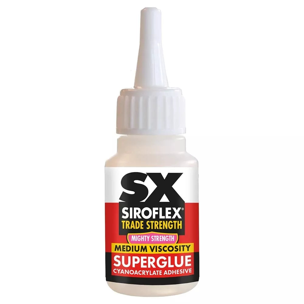 Siroflex Trade Medium Viscosity Superglue - 50g