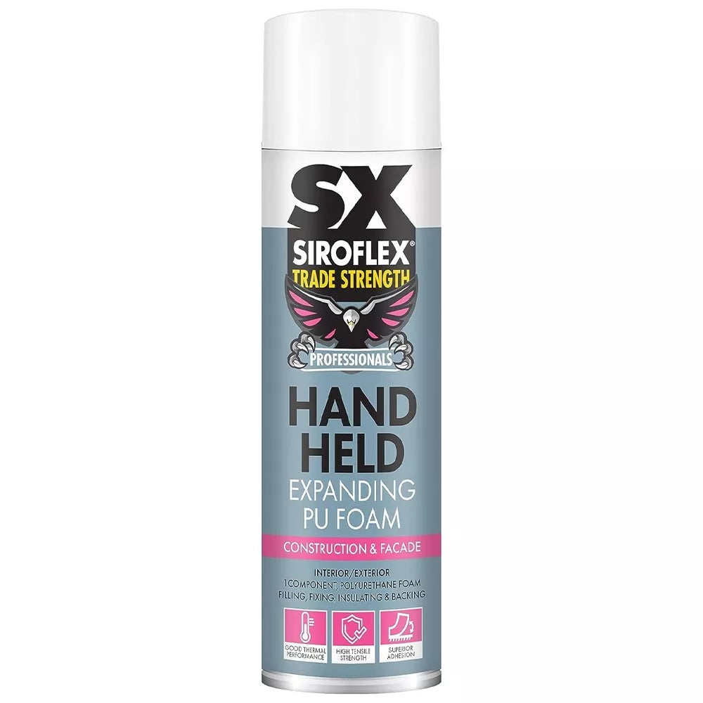 Siroflex Hand Held PU Expanding Foam - 500ml