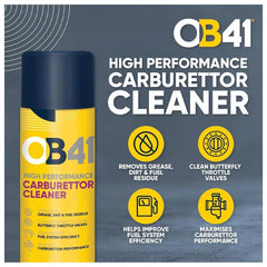 OB41 High Performance Carburettor Cleaner - 400ml