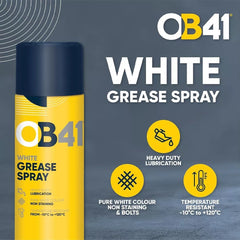 OB41 White Grease Spray -400ml