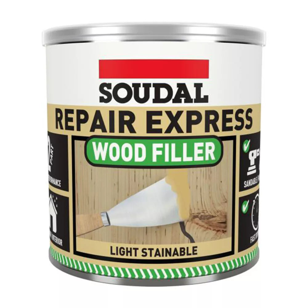 Soudal Repair Express Two Part Wood Filler