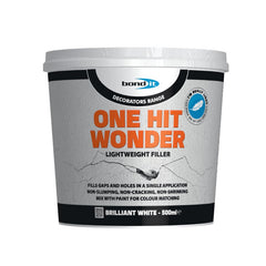 Bond It One Hit Wonder Lightweight Filler - White